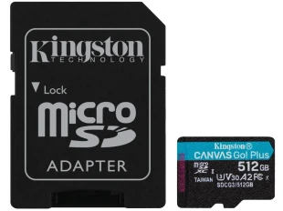 Memorije kartice KINGSTON SDCG3/128GB/microSDXC/128GB/Class 10/170MB/s-90MB/s+adapter